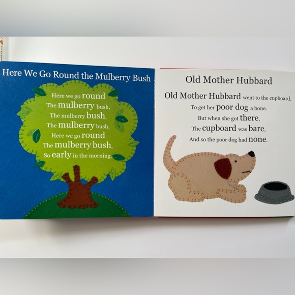 Nursery Rhymes CD and Book Textured Pages - Picture 3 of 4